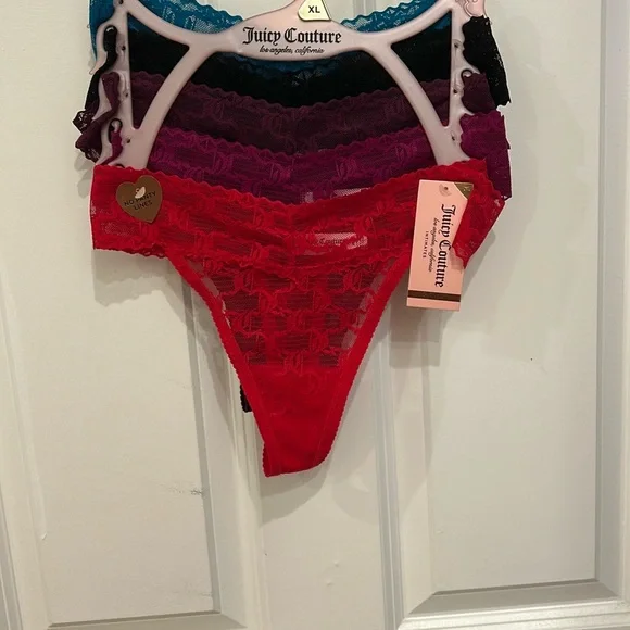 Juicy Couture Vibrant Lace Thong Collection - Picture 3 of 5
